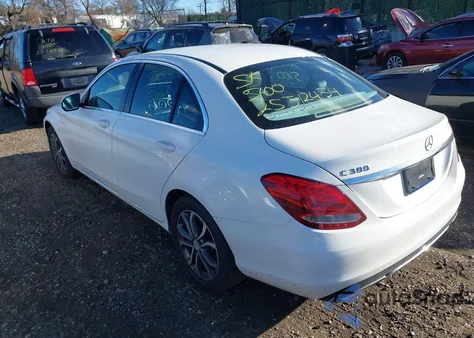 2016 Mercedes-Benz C 300 4Matic from USA, damaged, VIN 55SWF4KB2GU111948